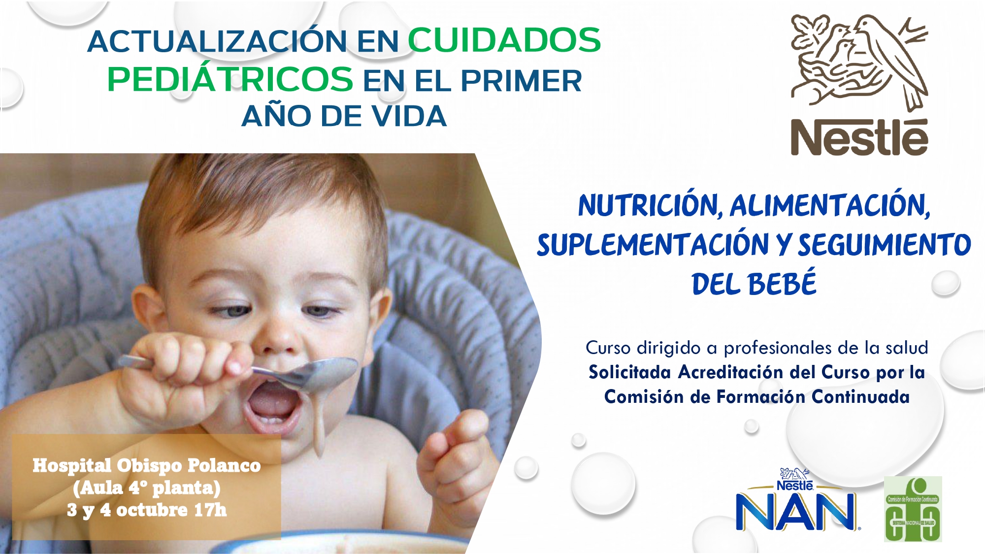 Curso Actualización en Cuidados Pediatricos en el primer año de vida